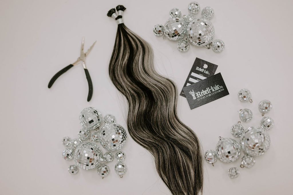 Lizzie – Black with Silver Dimension - Genius Weft