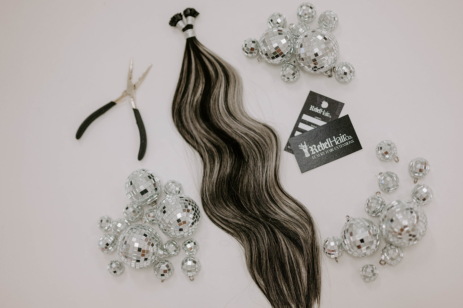 Lizzie – Black with Silver Dimension - Genius Weft